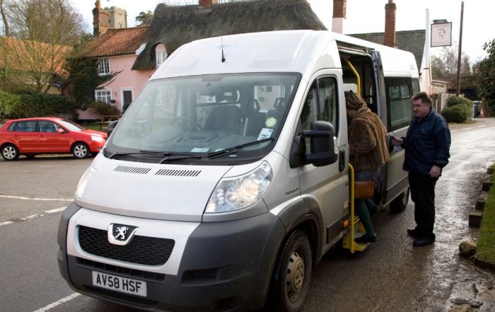 What is hire and reward in minibuses