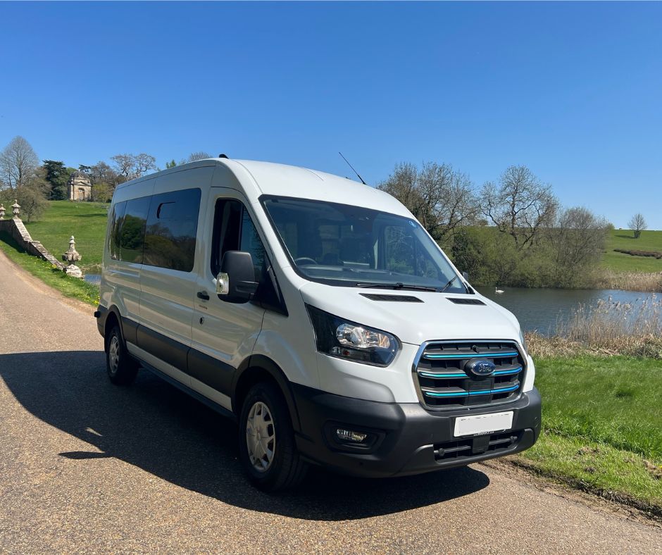 Ford eTransit 15-seat minibus Ford eTransit 15-seat minibus