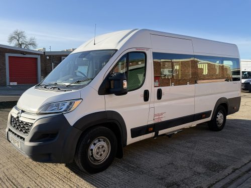 17 Seat Accessible Citroen Relay Minibus Exterior Nearside Front