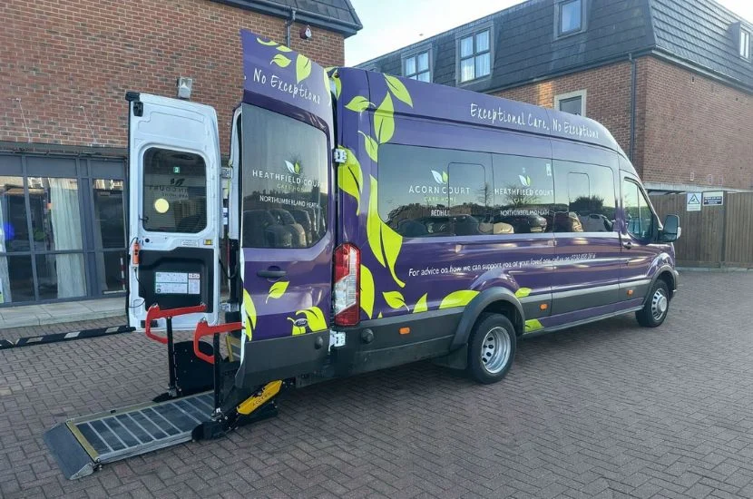 minibus logo and livery full wrap